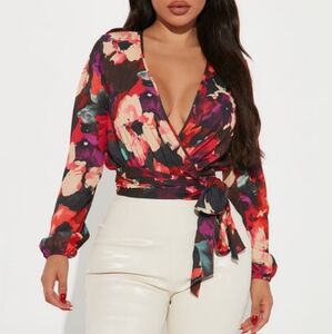 Little White Lies Deluxe Floral Top